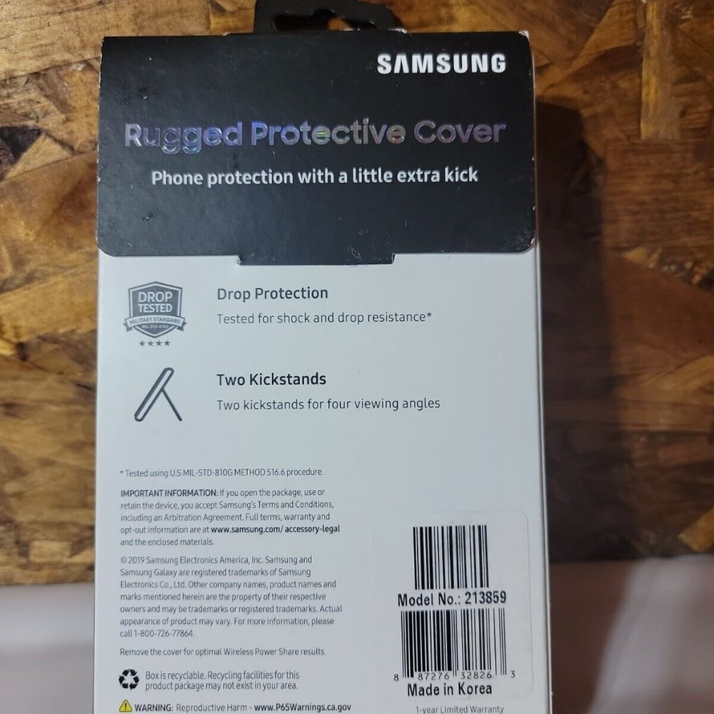 Samsung Rugged Protective Cover For Galaxy S10e - Blue - Picture 2 of 2